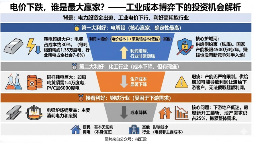 电价下跌,利好谁? 电价下跌,利好谁?